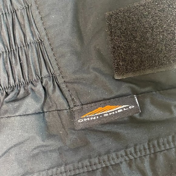 Columbia Omni-Shield Advanced Repellency Snow Pants, men's M suspenders like new - Picture 6 of 11